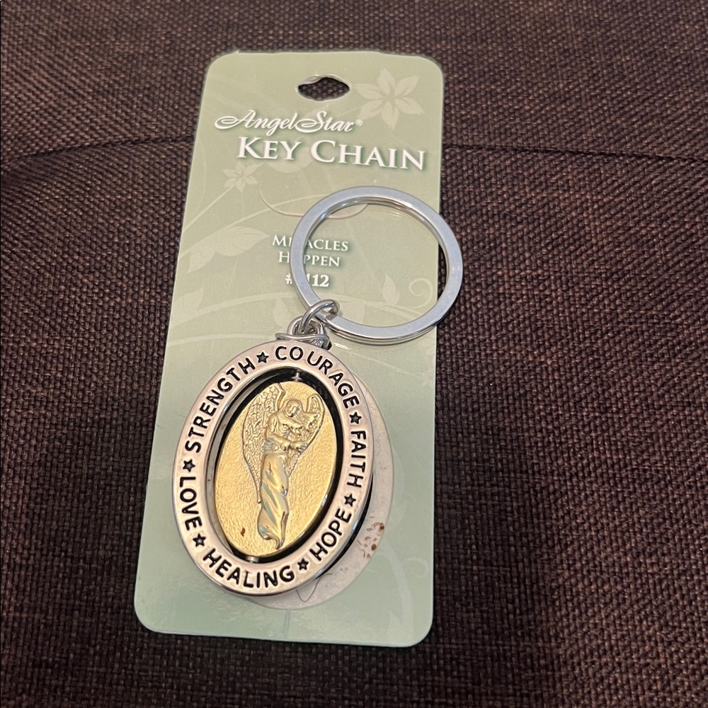 # 0578 +Angel Star Key Chain - Picture 5 of 10